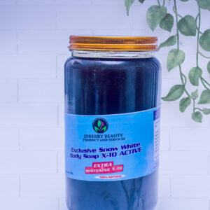EXCLUSIVE SNOW WHITE 10X EXTRA WHITENING BLACK SOAP 1000g